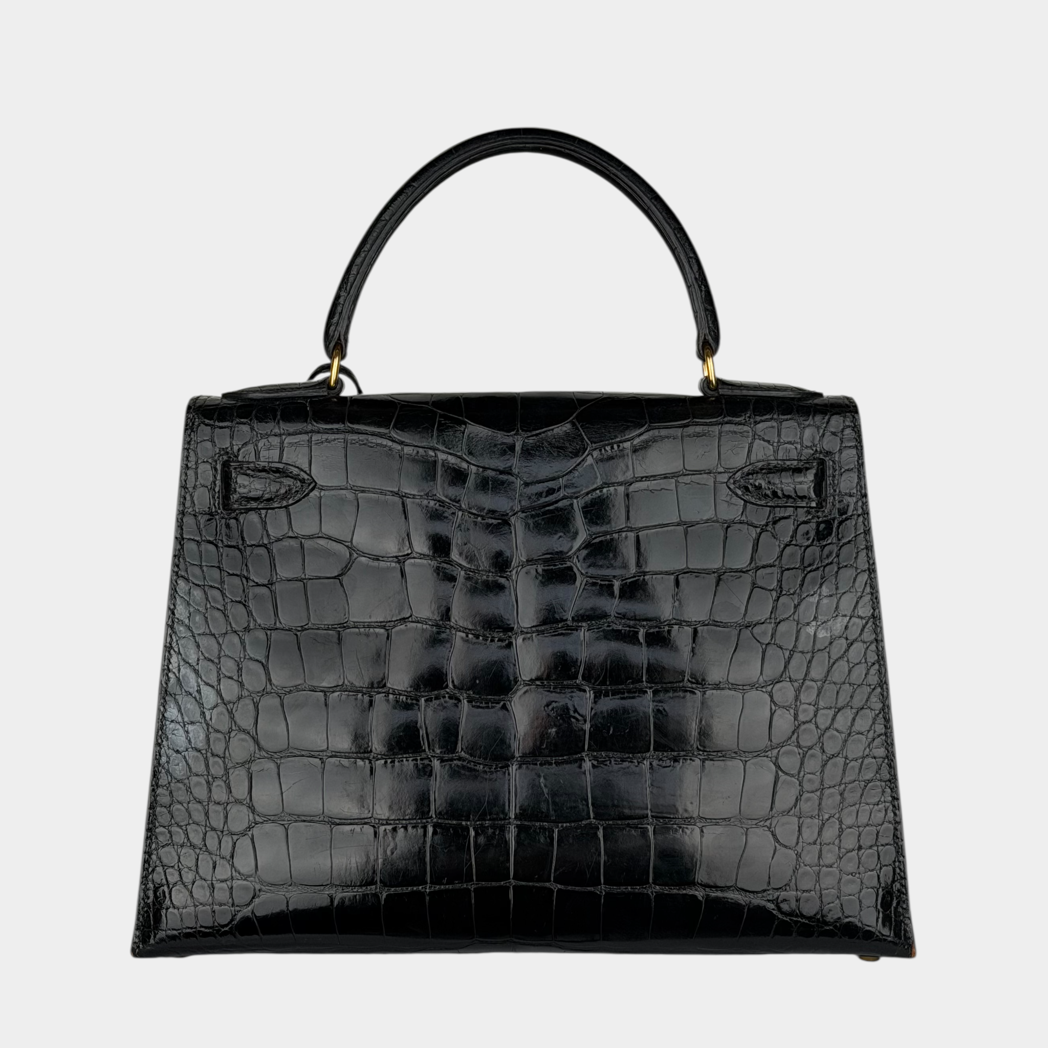 Hermes Kelly 28 Crocodile Bag