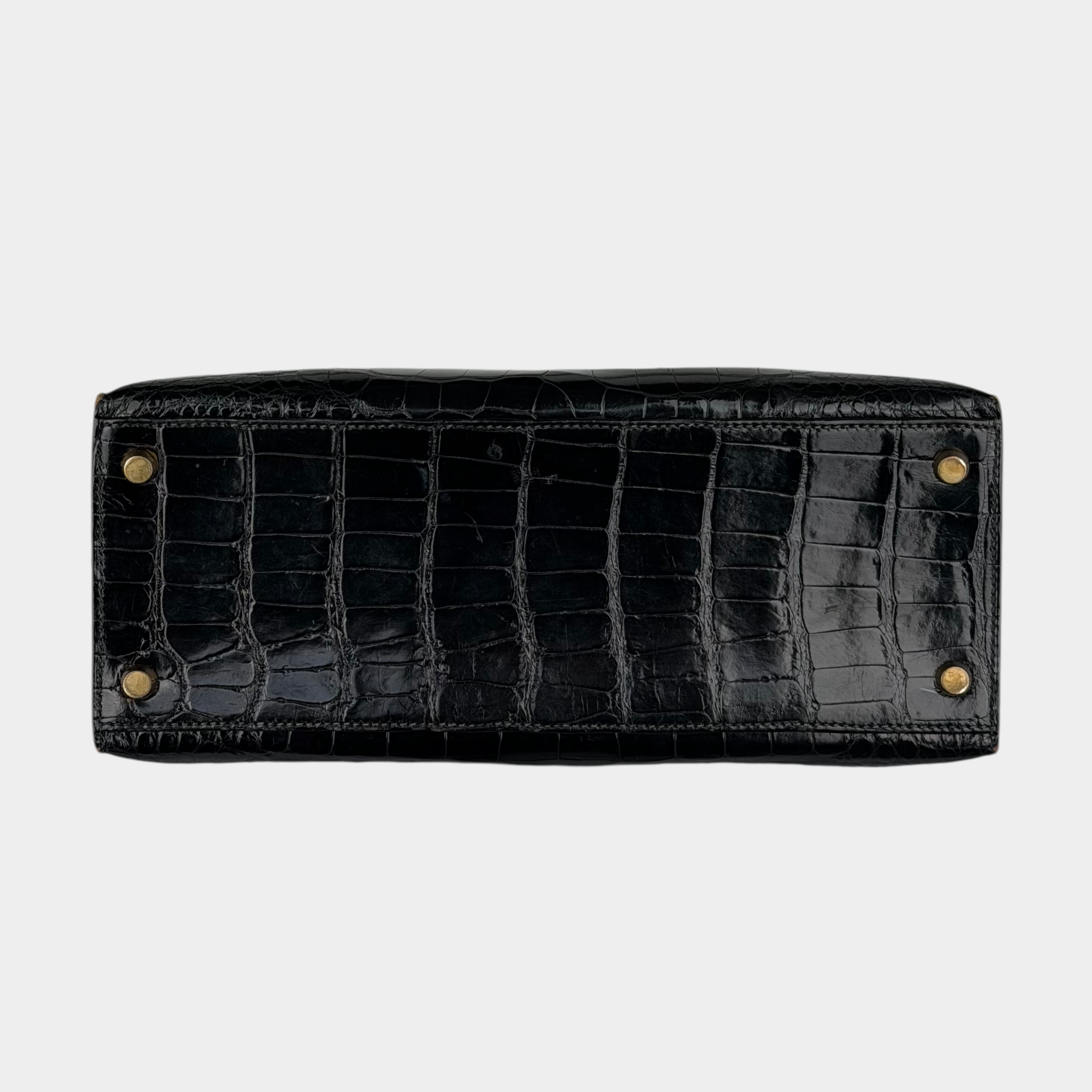 Hermes Kelly 28 Crocodile Bag