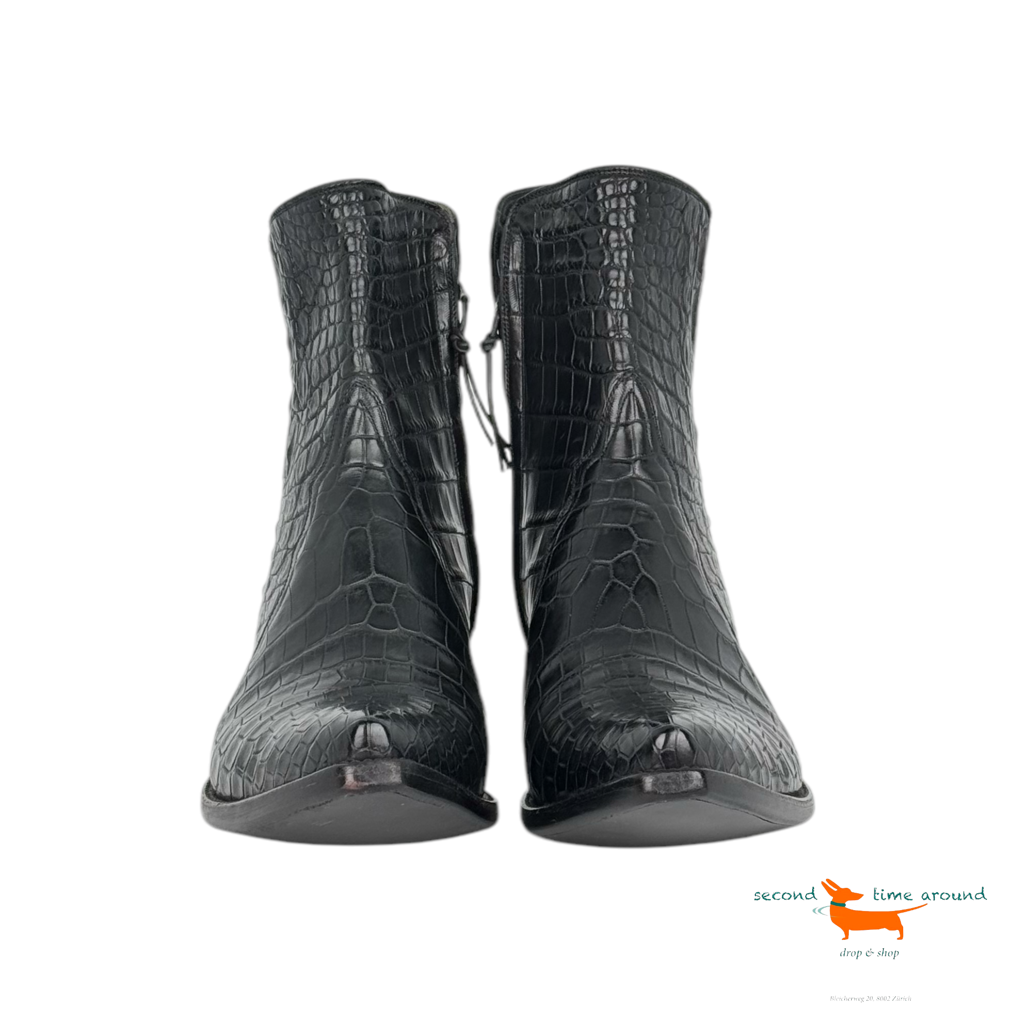 Stallion Crocodile Boots