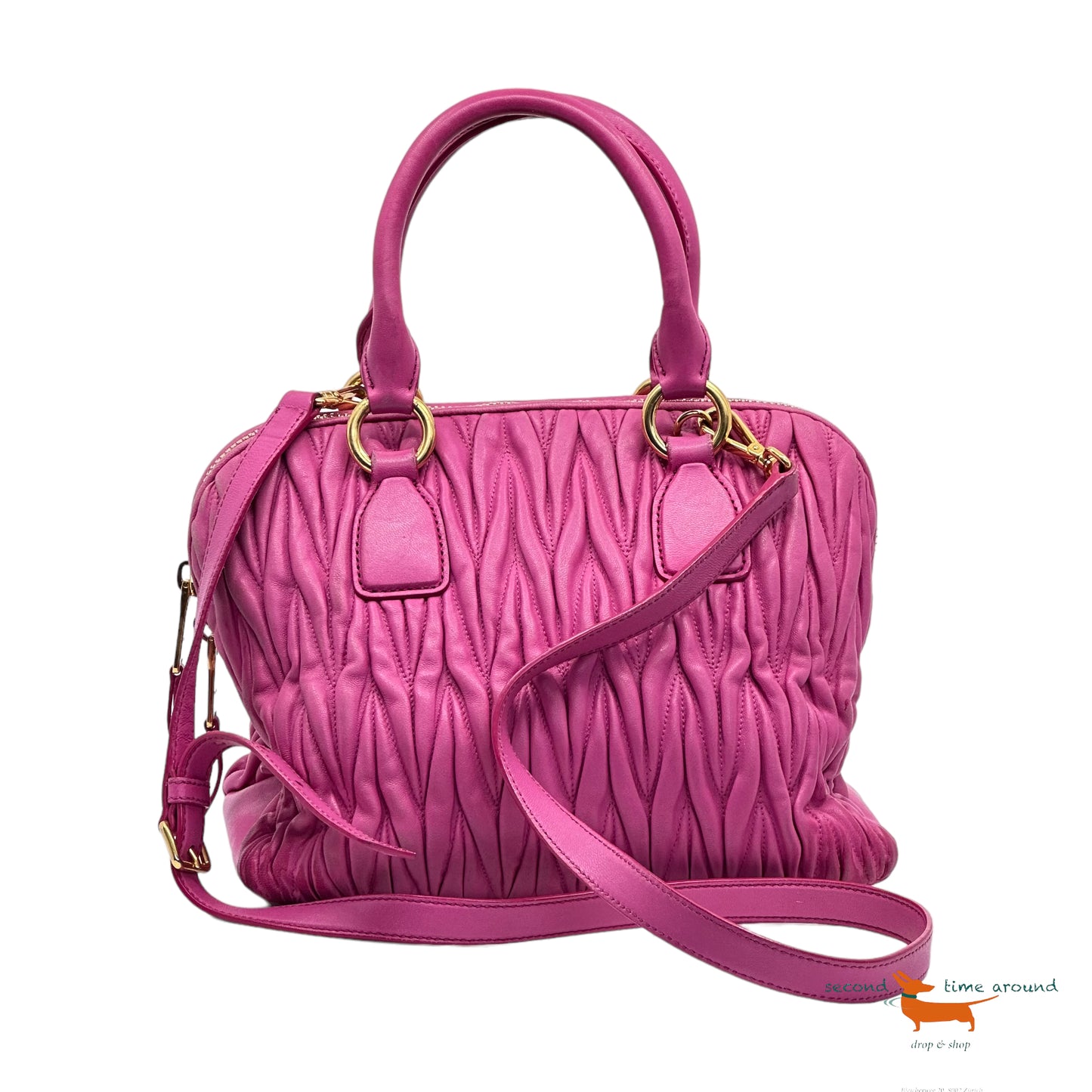 Miu Miu Bauletto Matelasse Bag