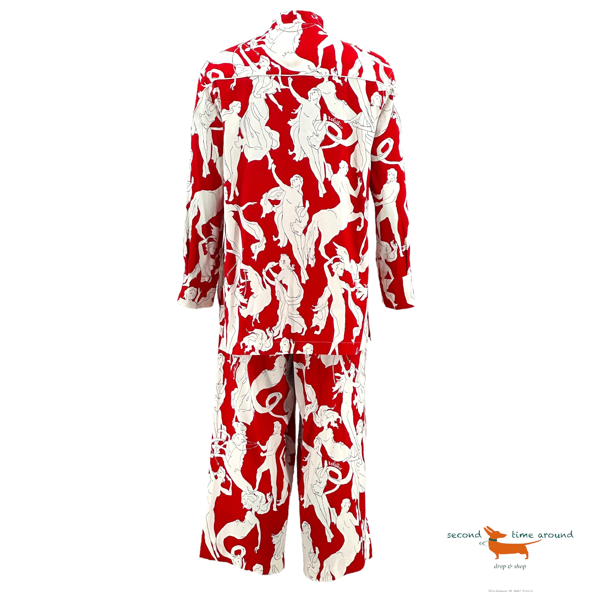 Valentino Silk Blouse and Pants