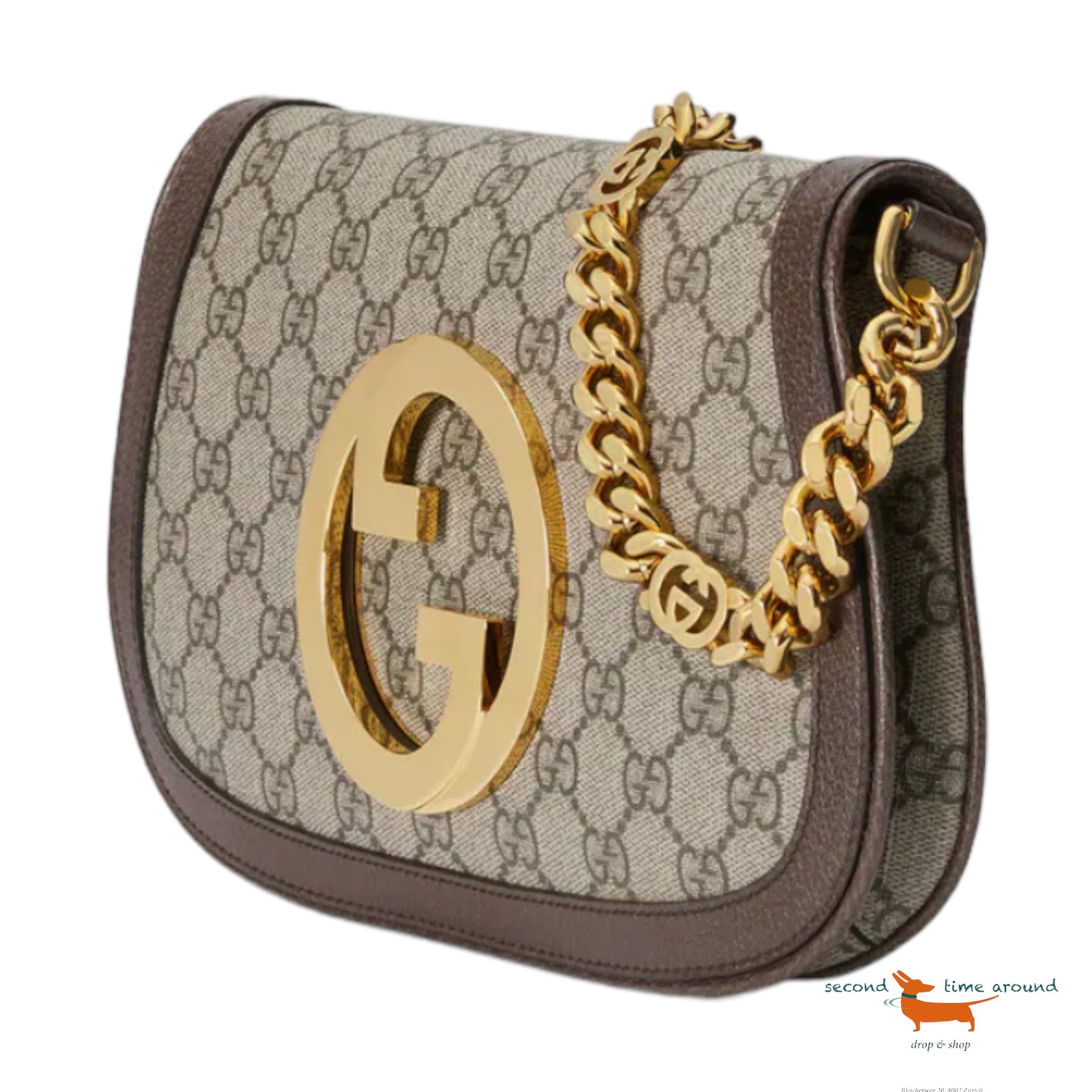 Gucci Blondie GG Supreme shoulder Bag
