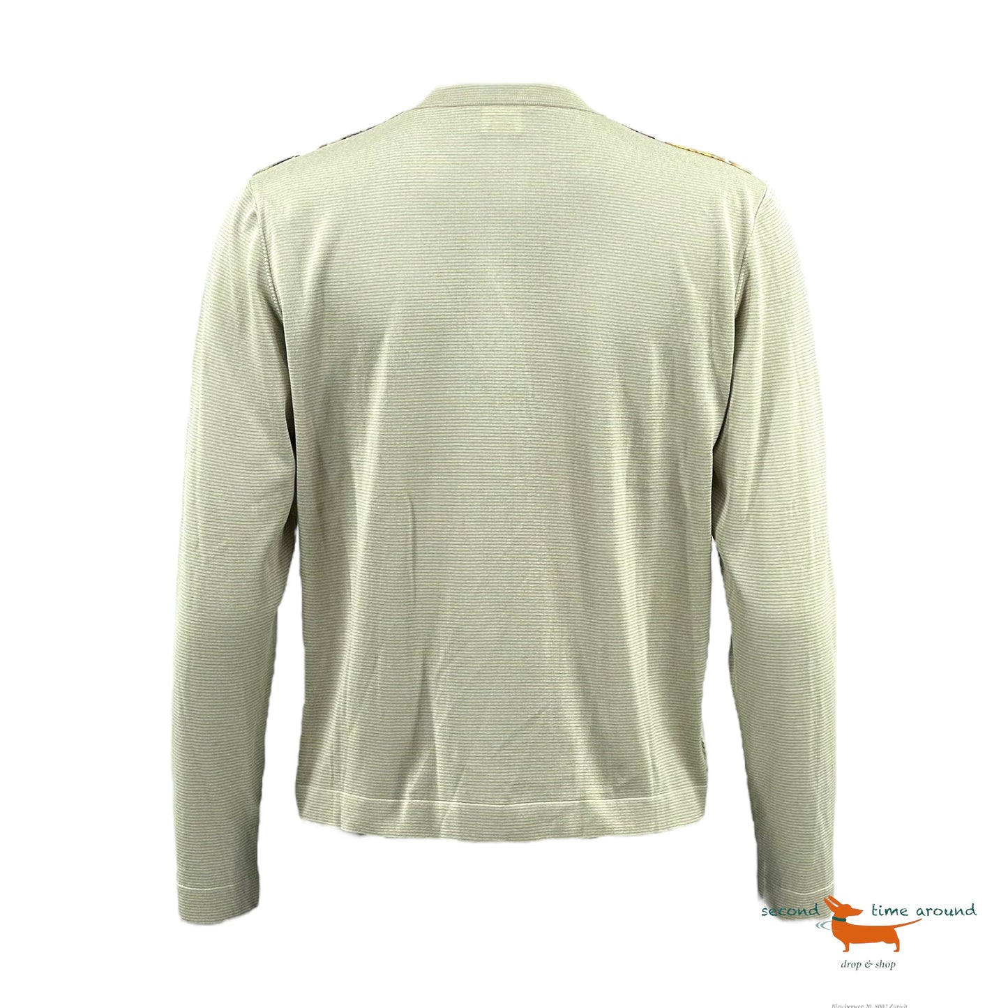 Hermes Silk Foulard Print Cardigan