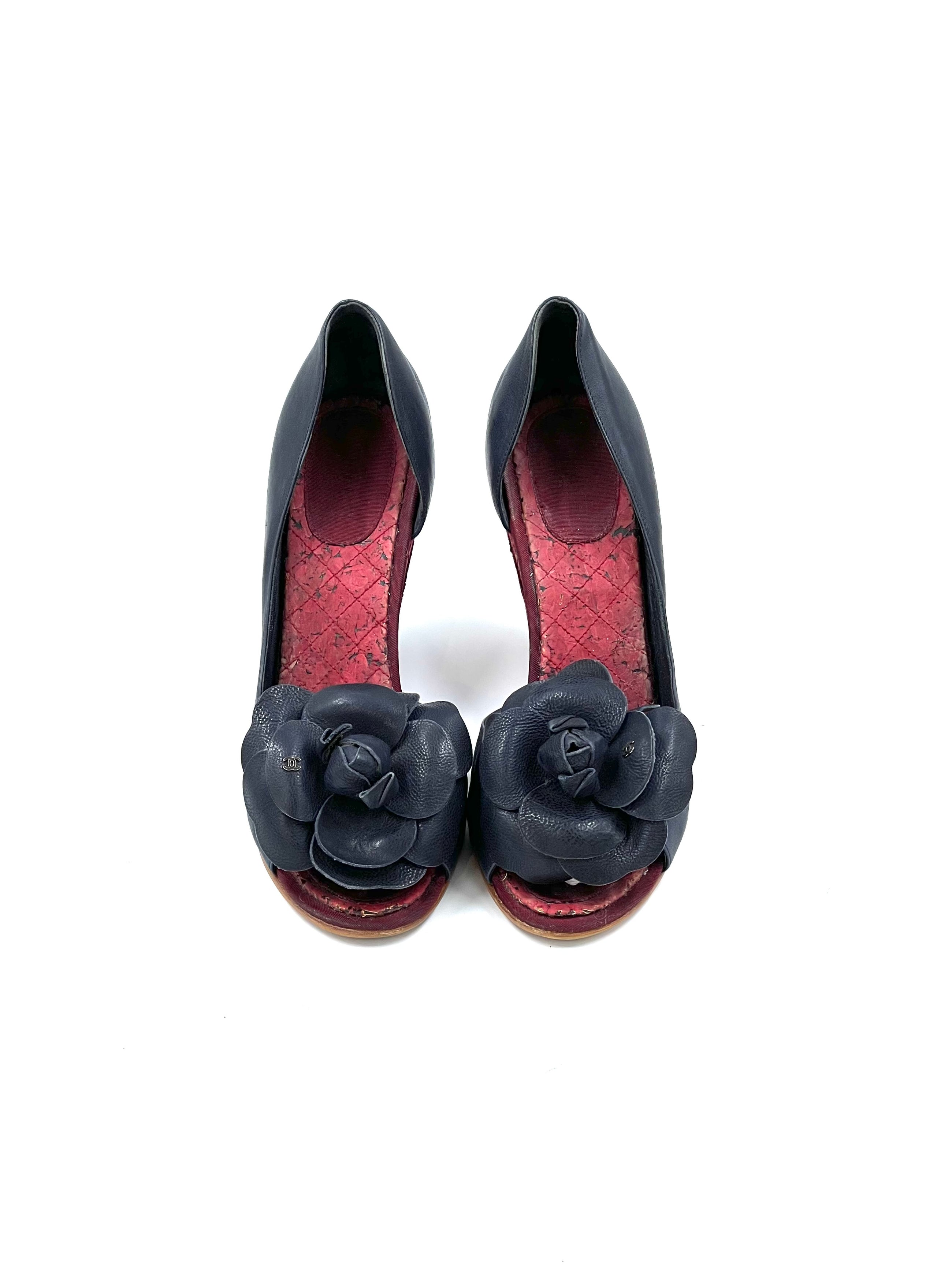 Chanel Camelia Sandalen