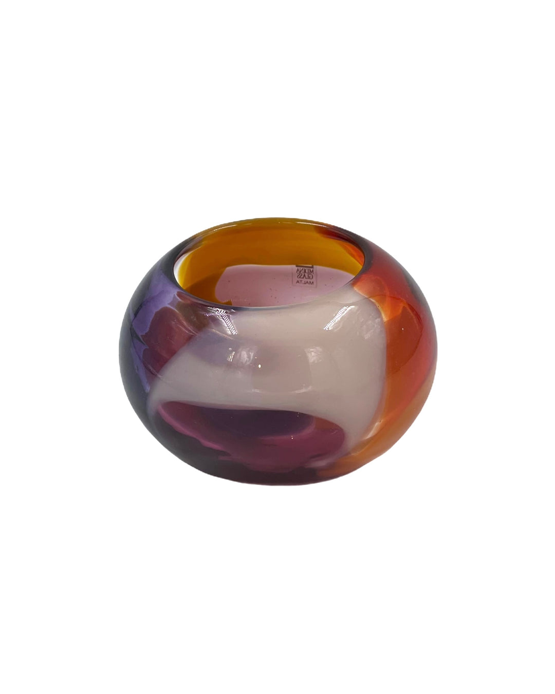 Mdina Glass small Candle Holder