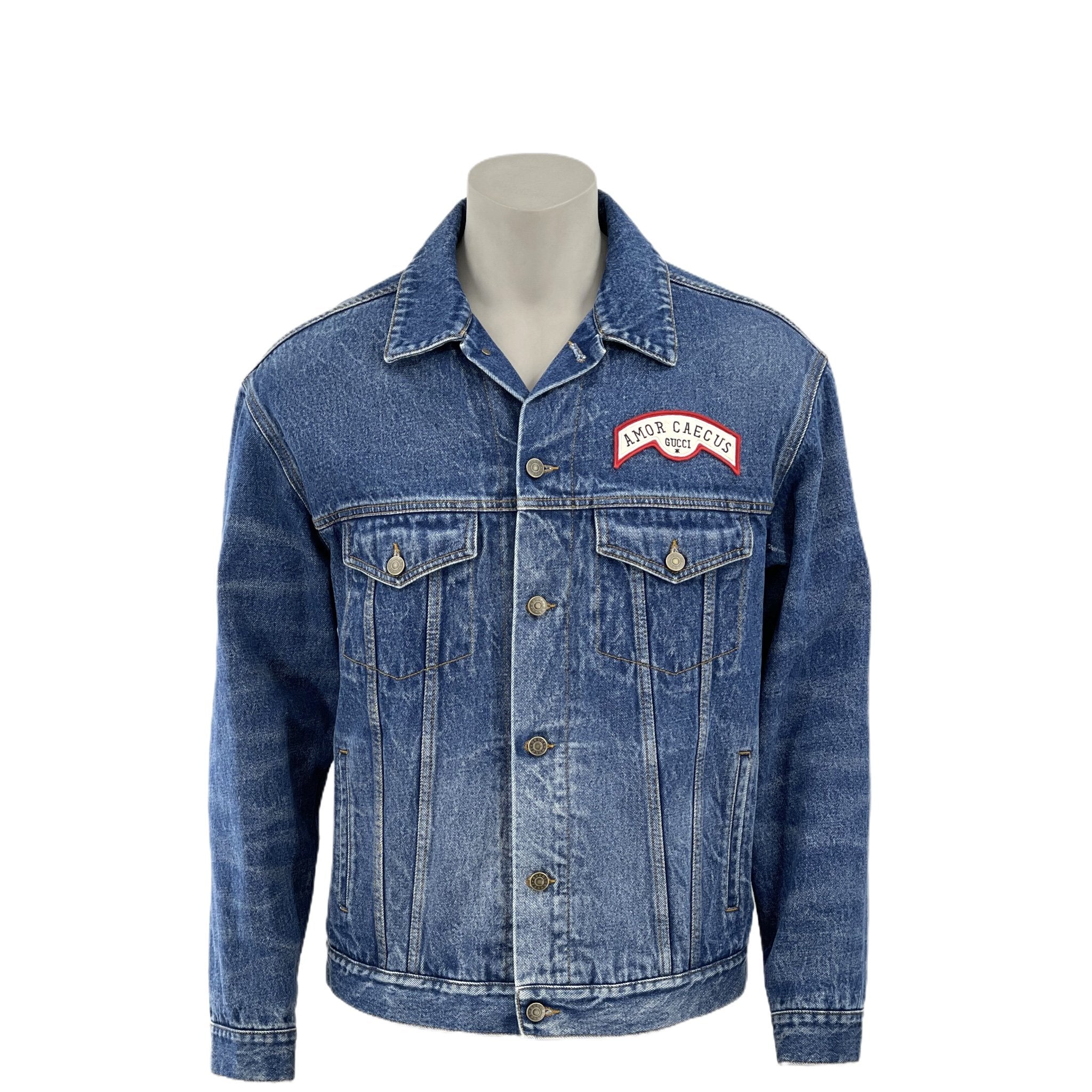 Gucci Men's Amor Caecus Oversize with Patches Jacket