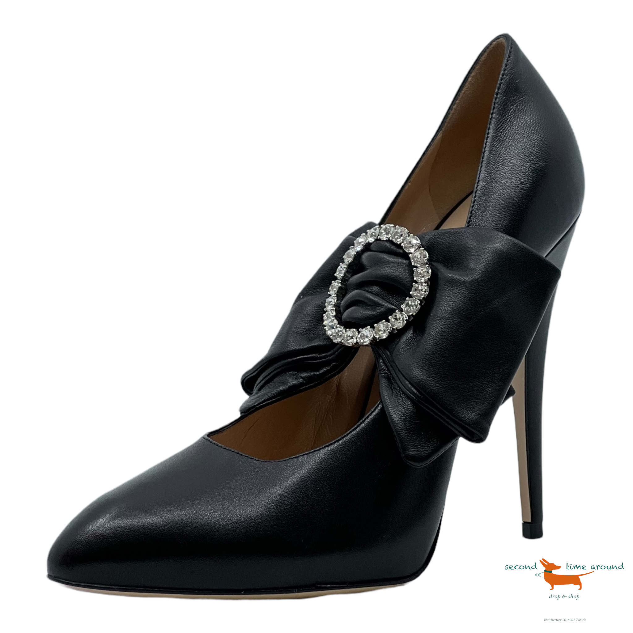 Gucci Nappa Charlotte Pumps