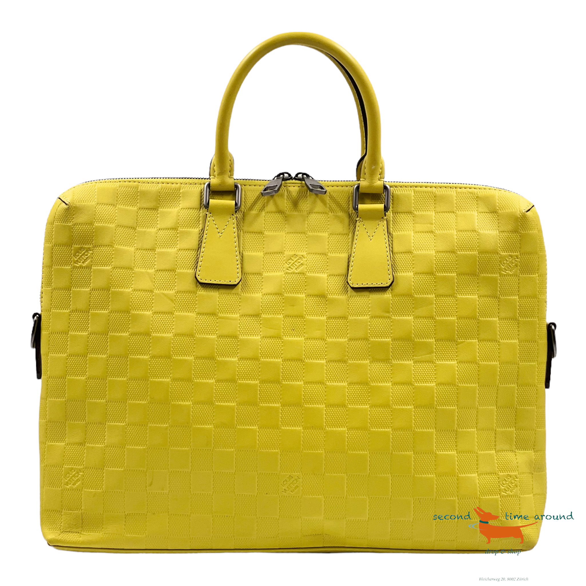 Louis Vuitton Damier Infini Porte-Documents Jules Yellow