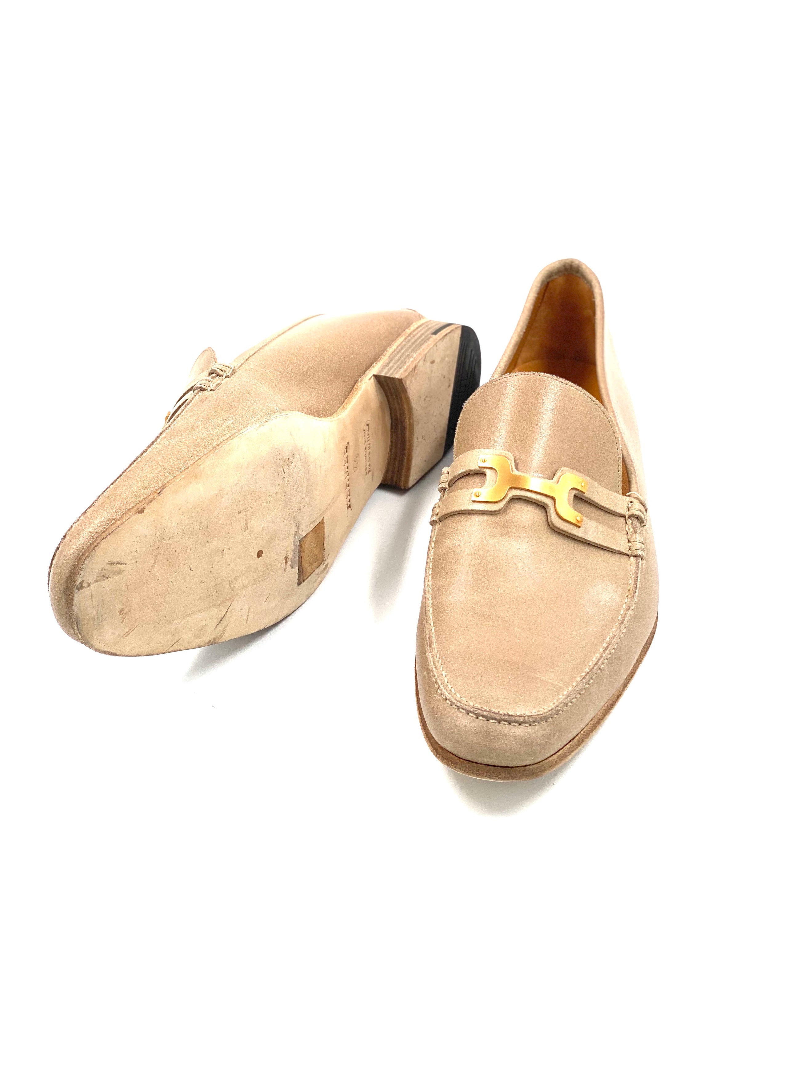 Hermes moccasins