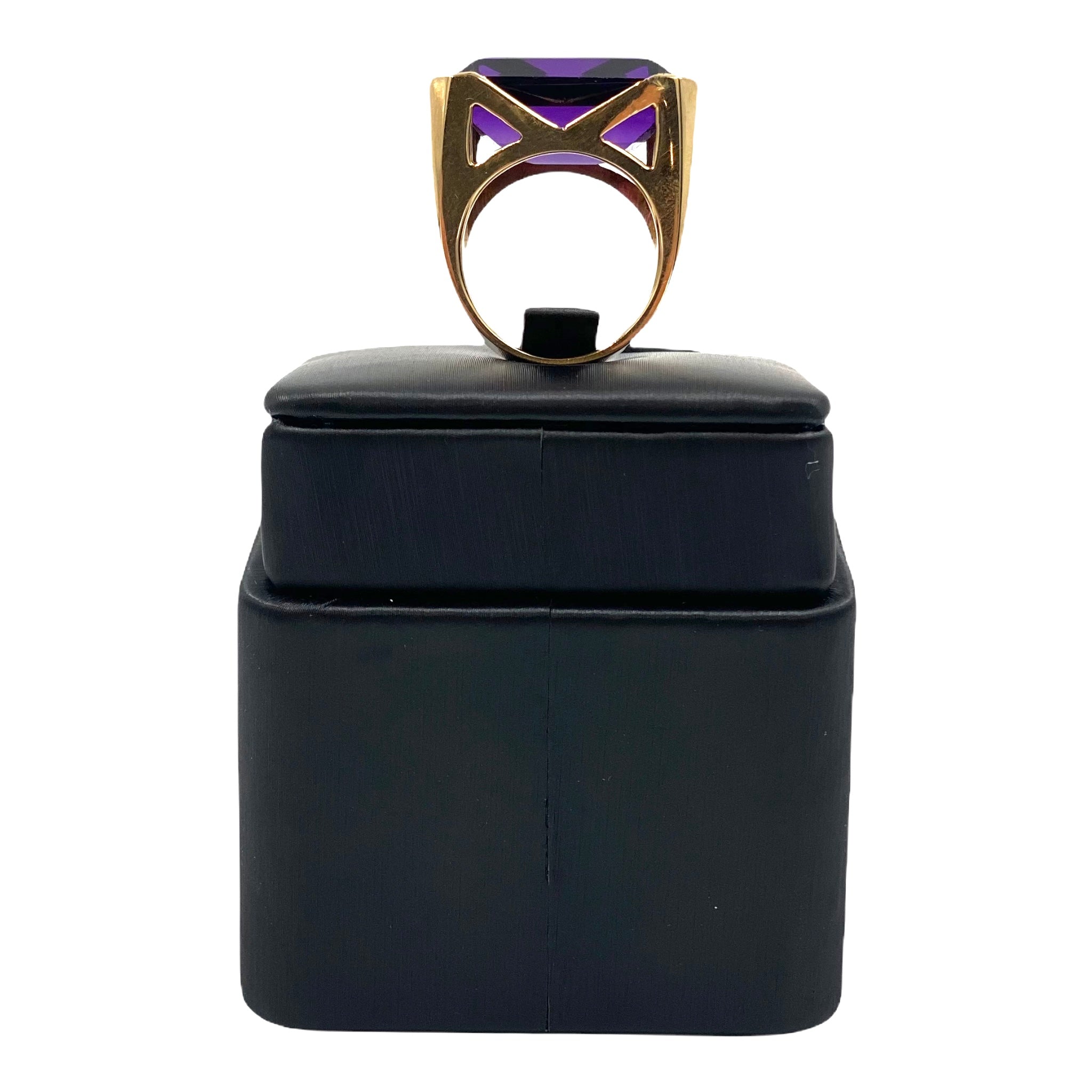 Ring Gold 750 mit Amethyst