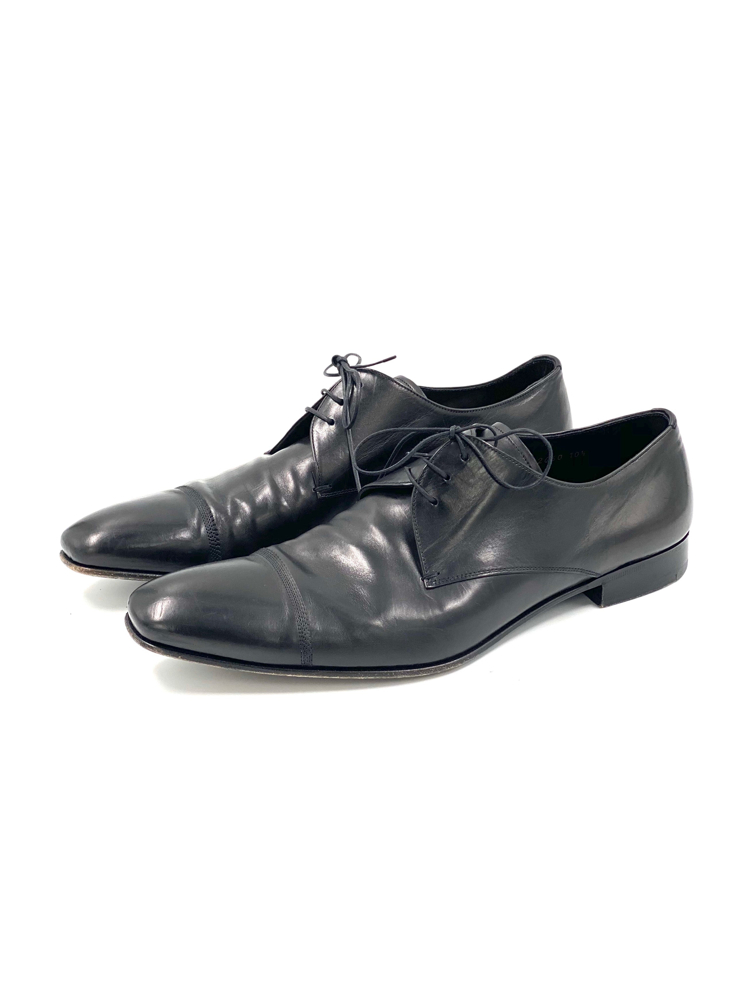 Prada Cap Toe Oxfords