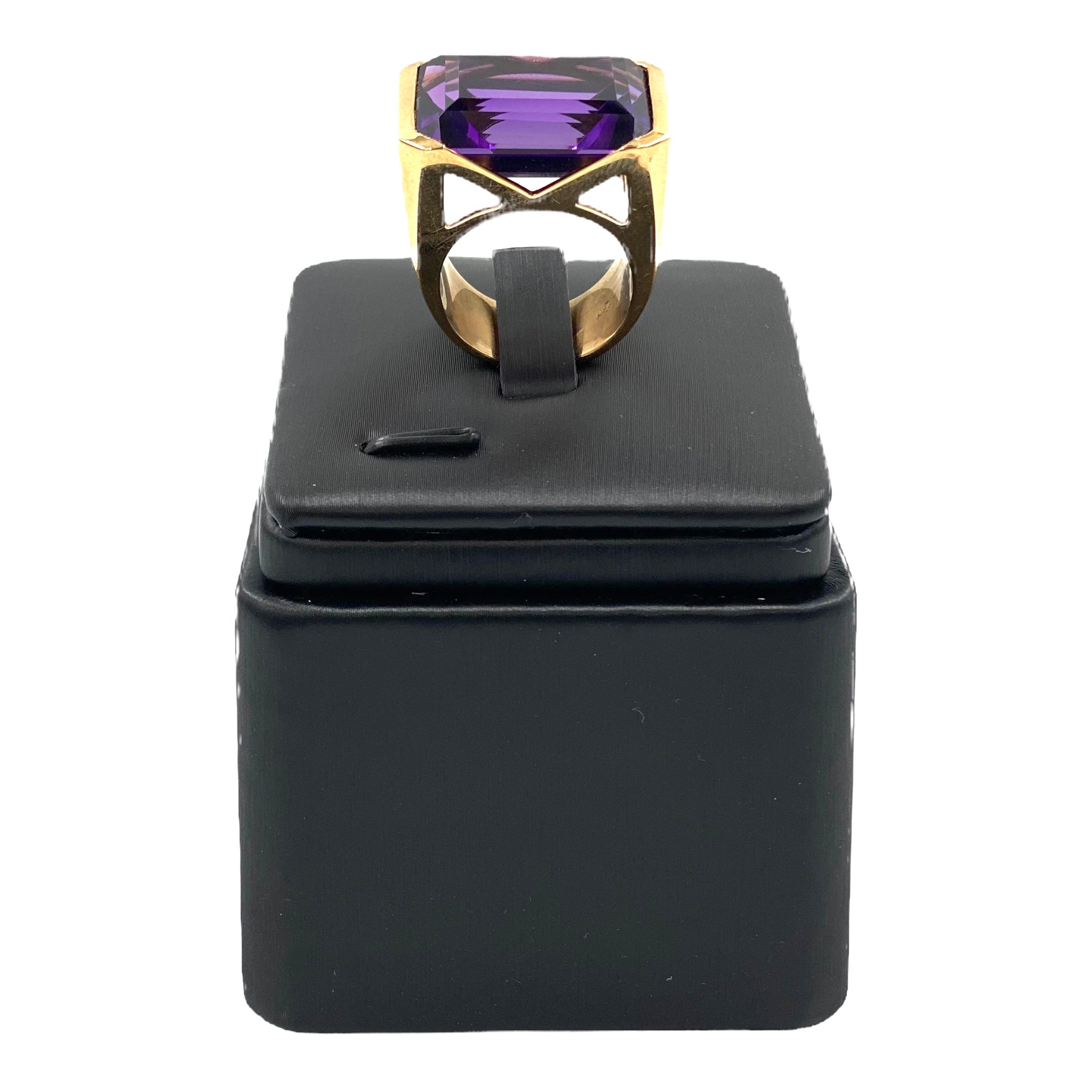 Ring Gold 750 mit Amethyst