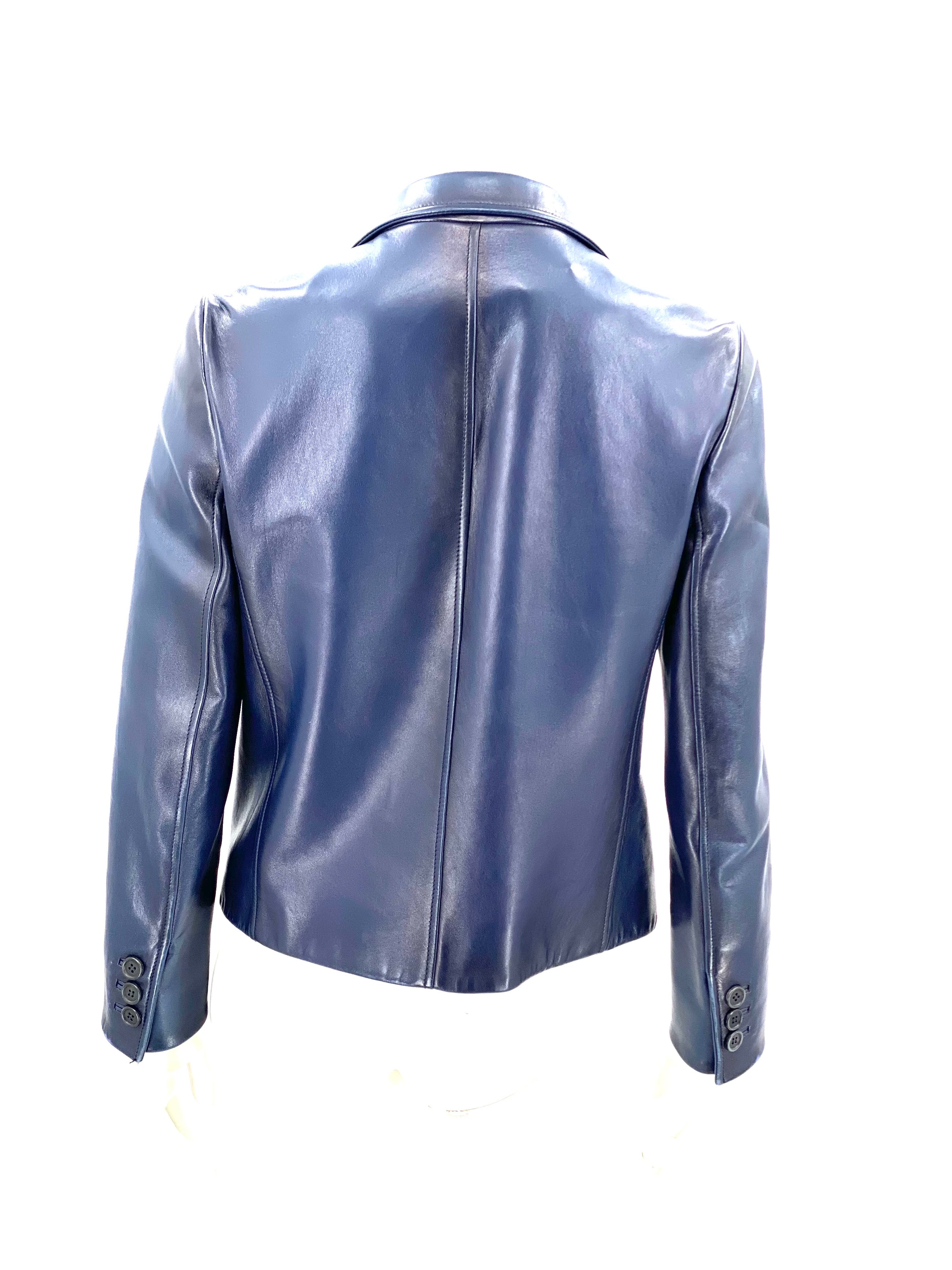 Prada leather jacket