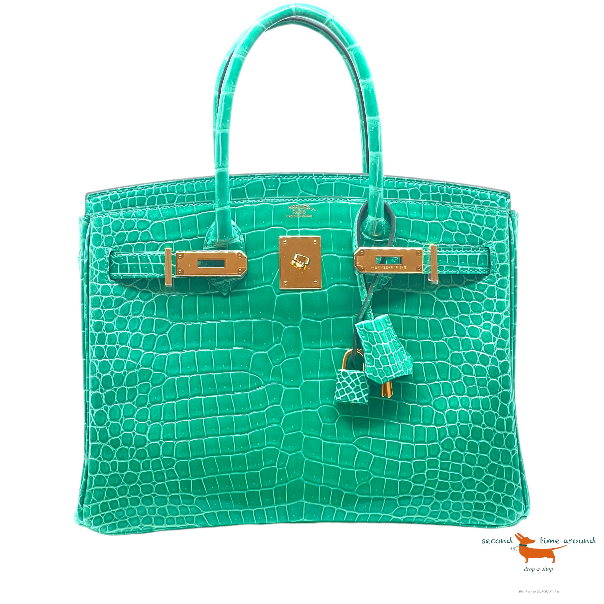 Hermes porosus crocodile shop birkin 30 price