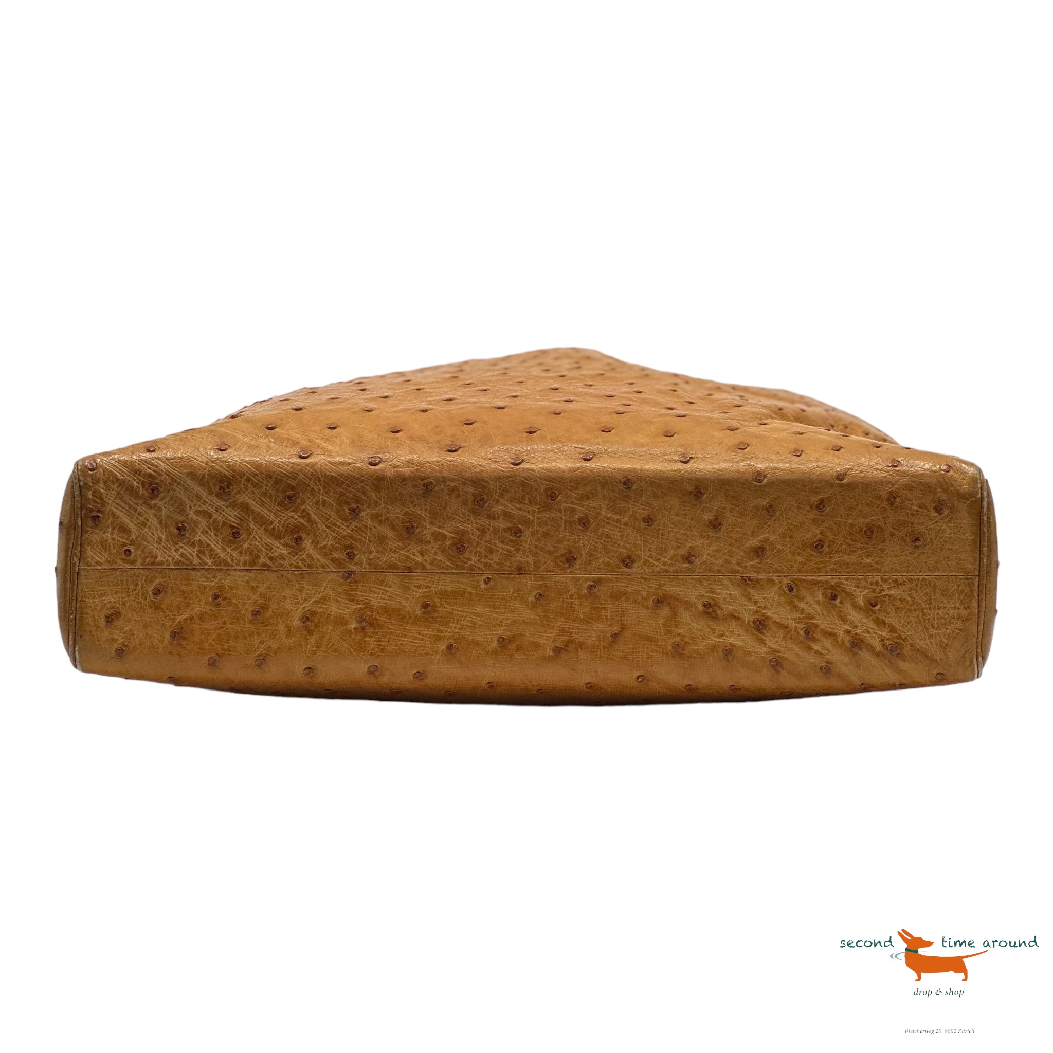 Chanel Ostrich leather bag