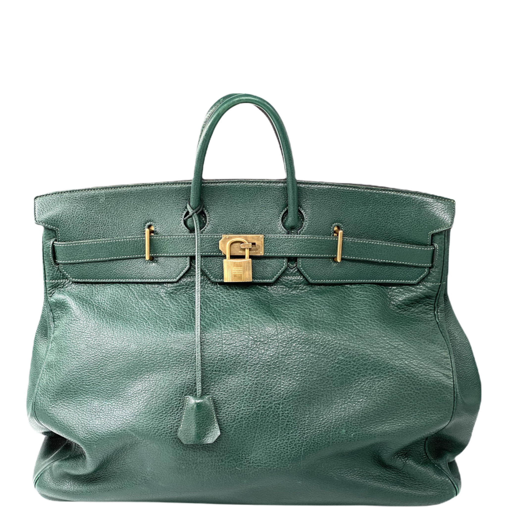 Hermes Birkin HAC 55 Green Bag