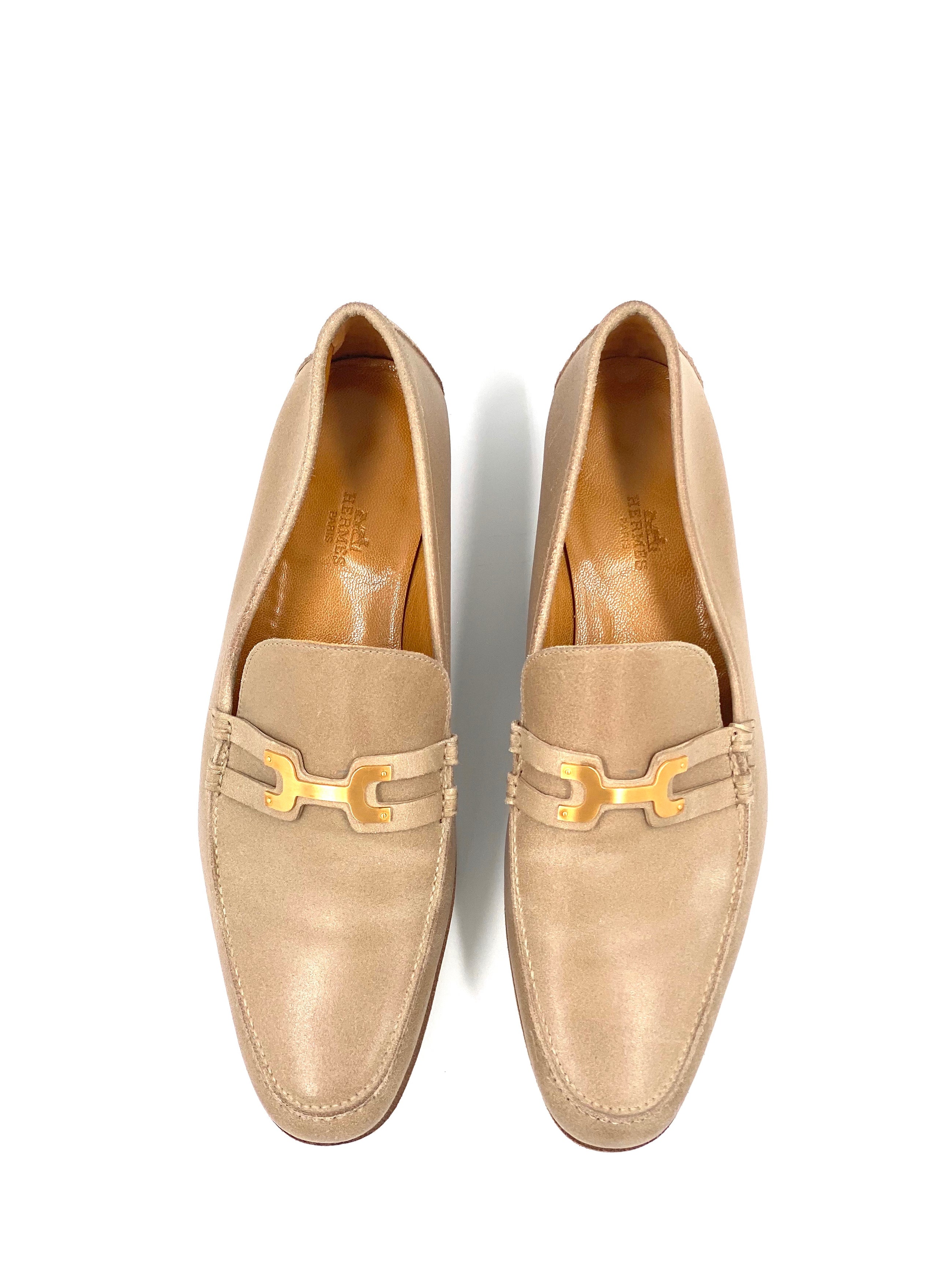 Hermes moccasins