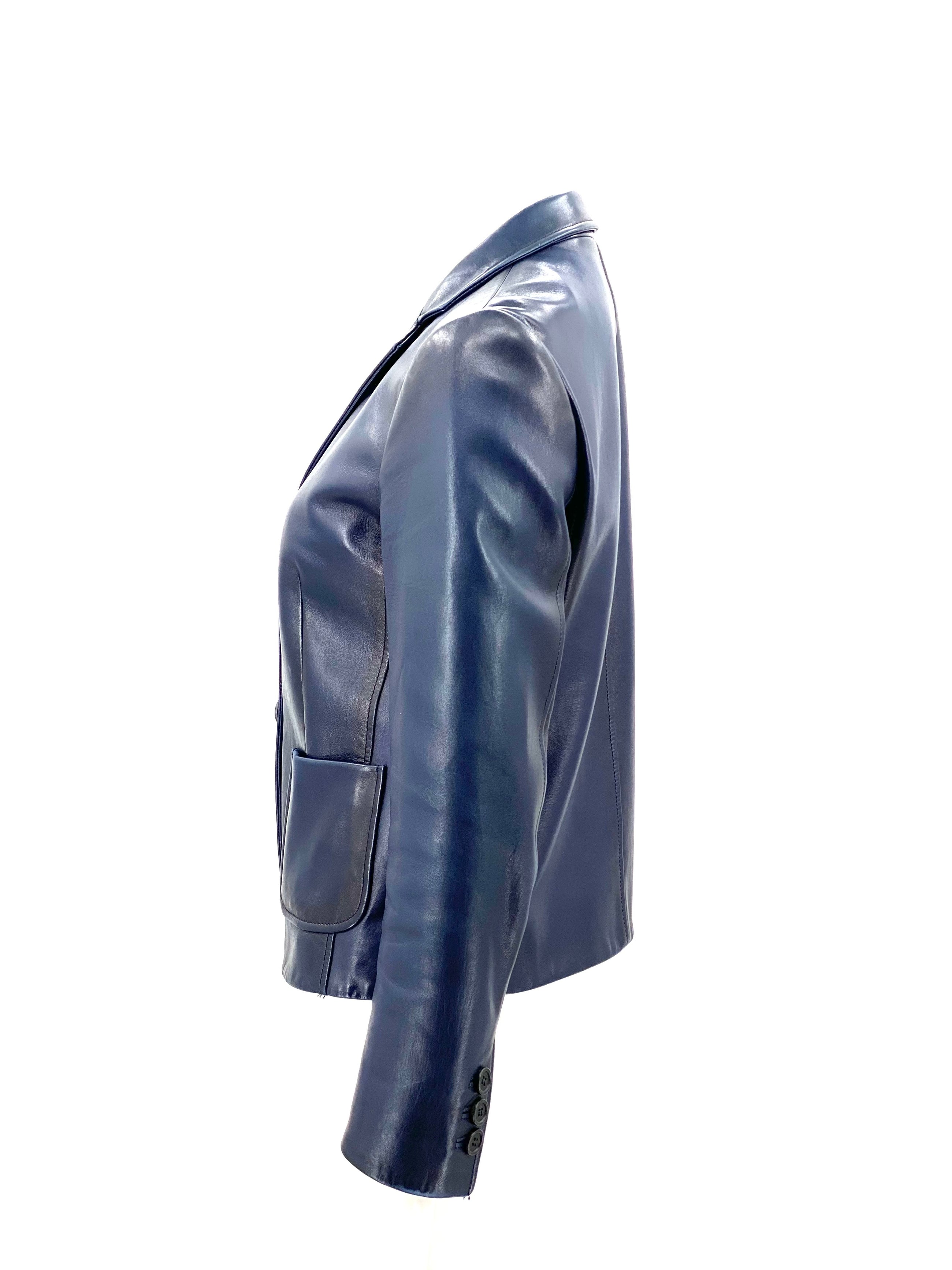 Prada leather jacket