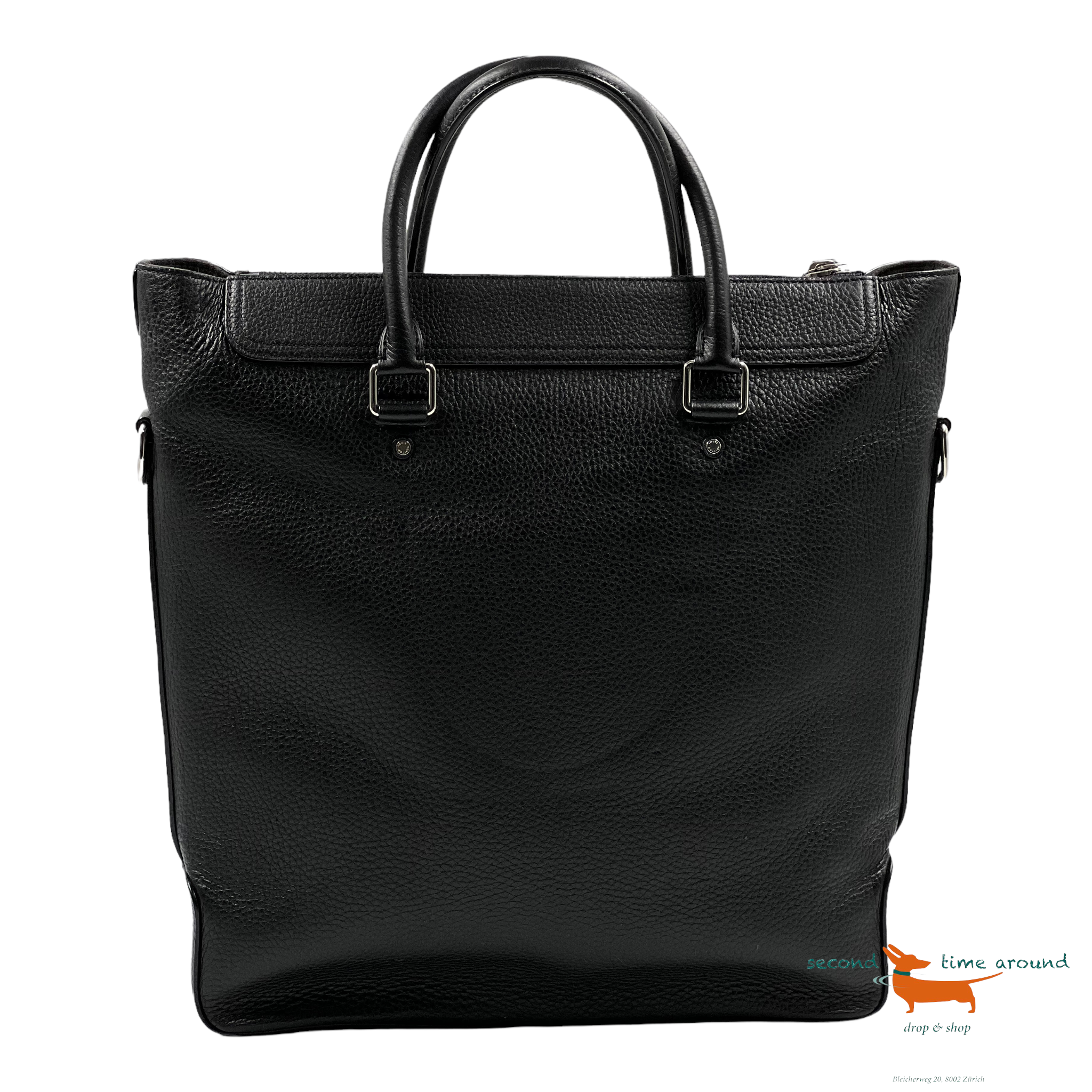 Louis Vuitton Taurillon Greenwich Tote Black