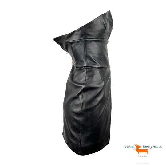 Alexandre Vauthier Leather Dress