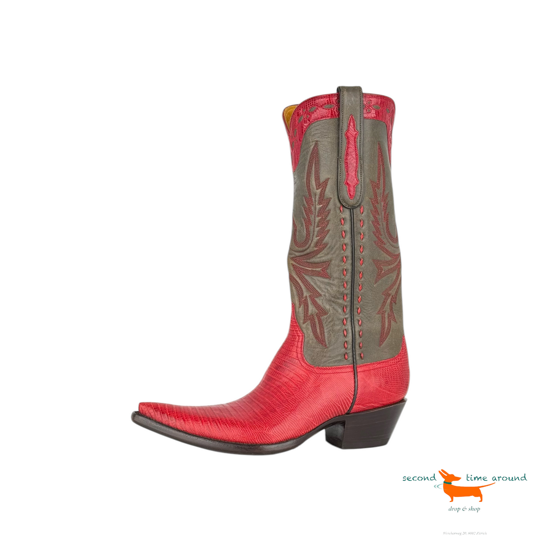 Stallion Calf Lizard Boots