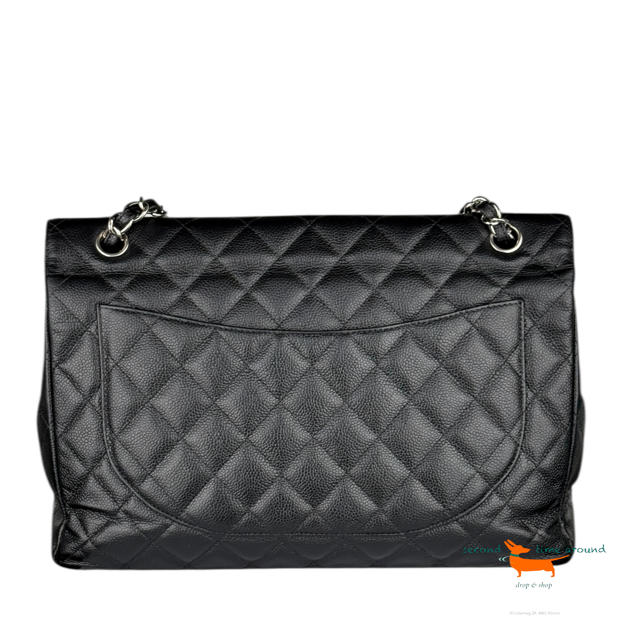 Chanel Single Flap Caviar Bag