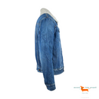 Saint Laurent  Shearling Jeans Jacket