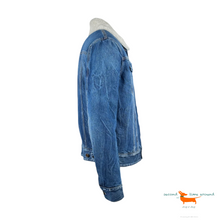 Saint Laurent  Shearling Jeans Jacket