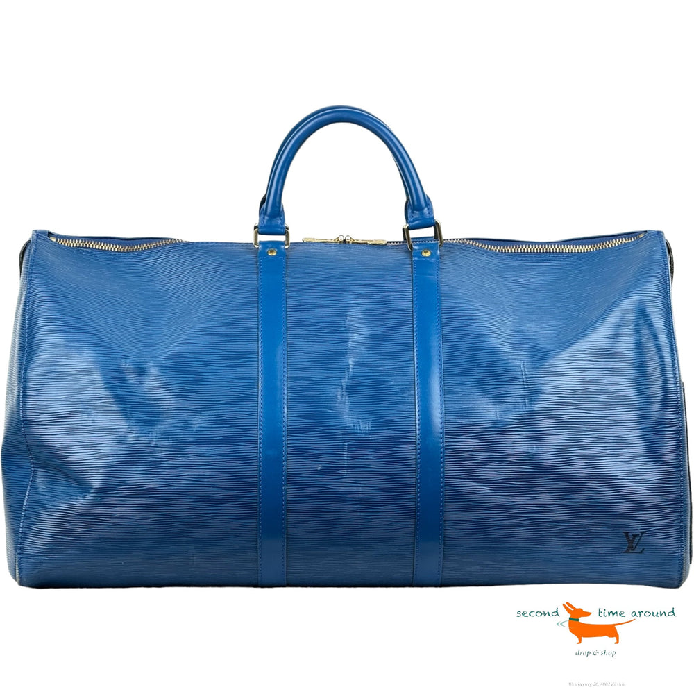 Louis Vuitton Epi Keepall 55 Bag