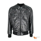 Philipp Plein Pailletten Leather Jacket
