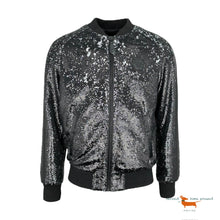 Philipp Plein Pailletten Leather Jacket