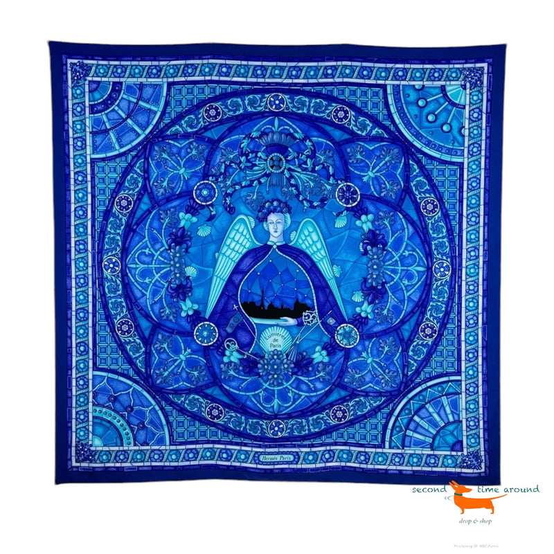 Hermes Lumière de Paris Scarf by Natsuno Hidaka