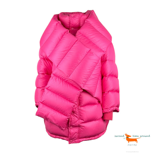 Balenciaga Down Jacket with Scarf