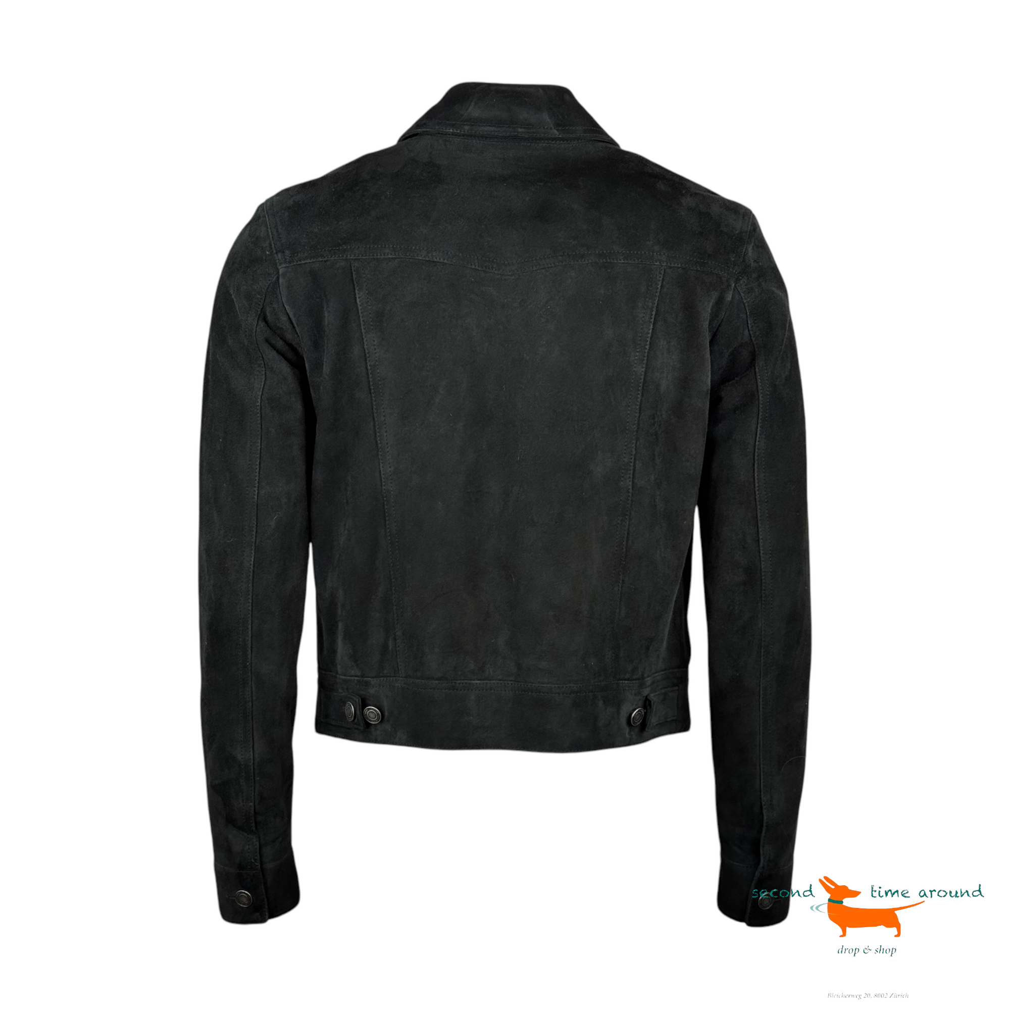 Saint Laurent Suede Leatherjacket