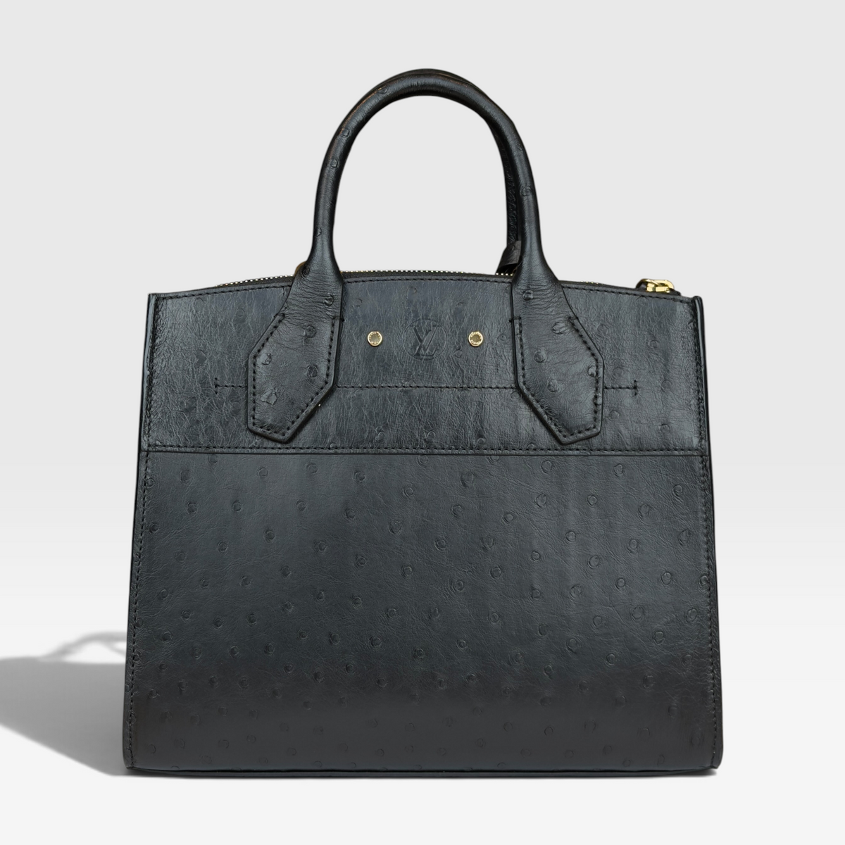 Louis Vuitton City Steamer Bag in Ostrich