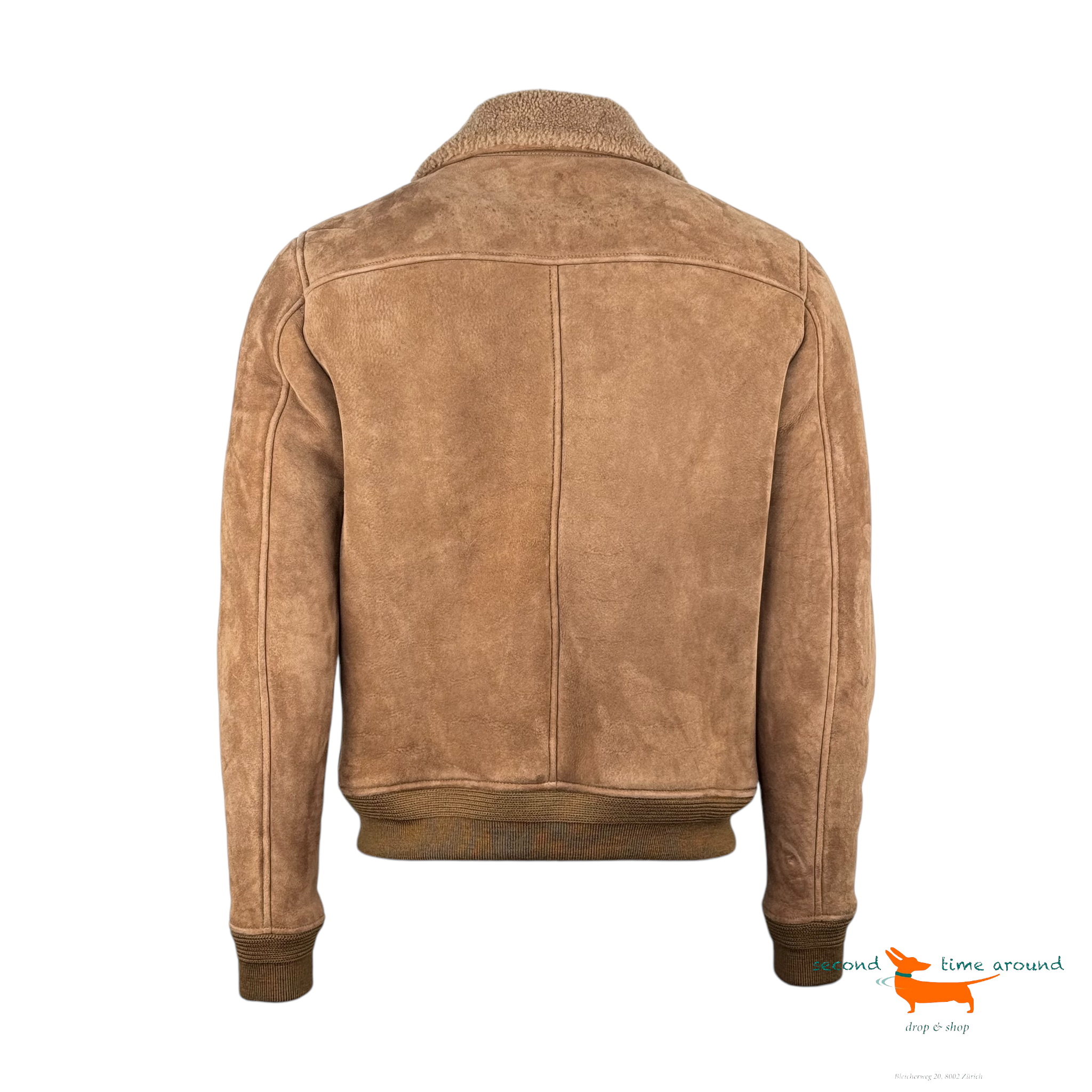 Saint Laurent Shearling Leather Jacket