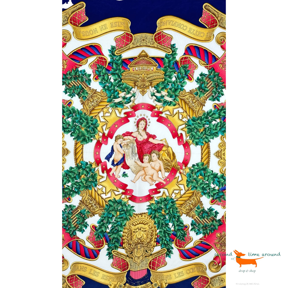 Hermes Europe Scarf by Joachim Metz