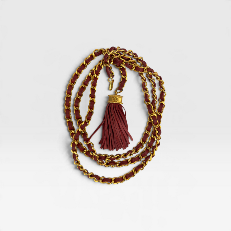 Chanel Tassel Belt