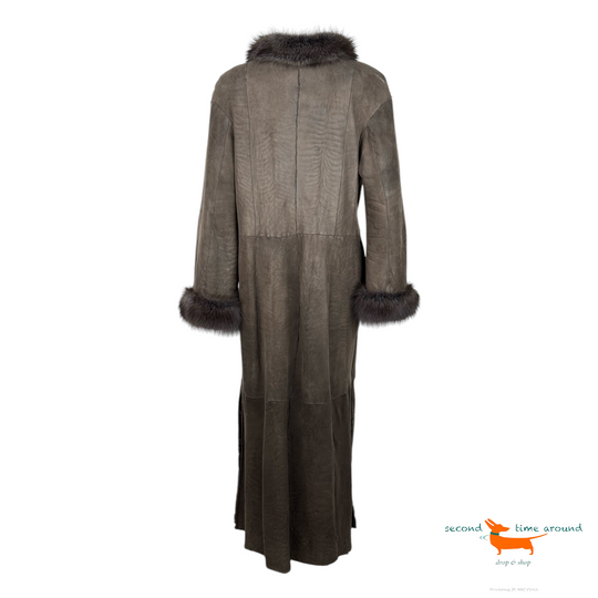 Astrakhan Reversibel Coat with Fox