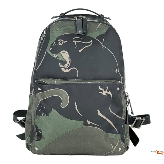 Valentino Garavani Rockstud Panther Backpack