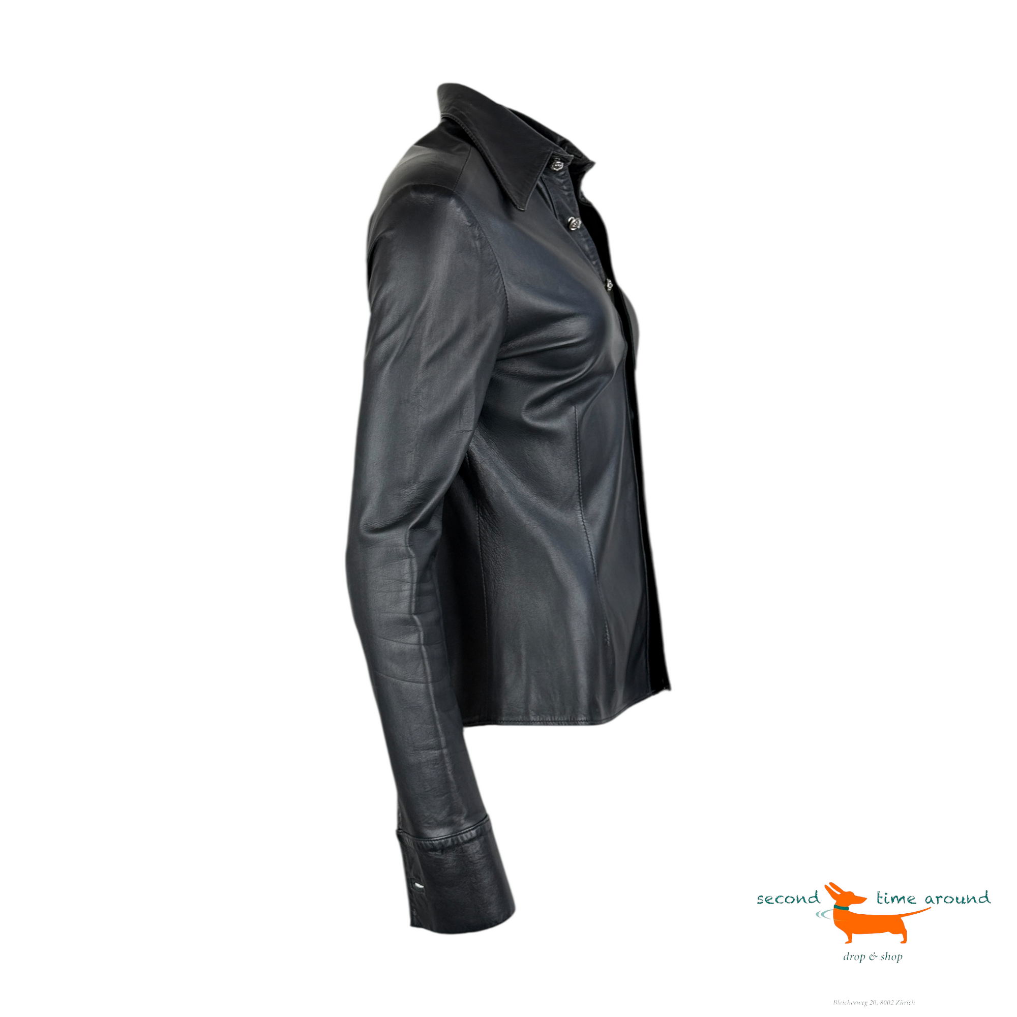 Chrome Hearts women’s Leather Shirt