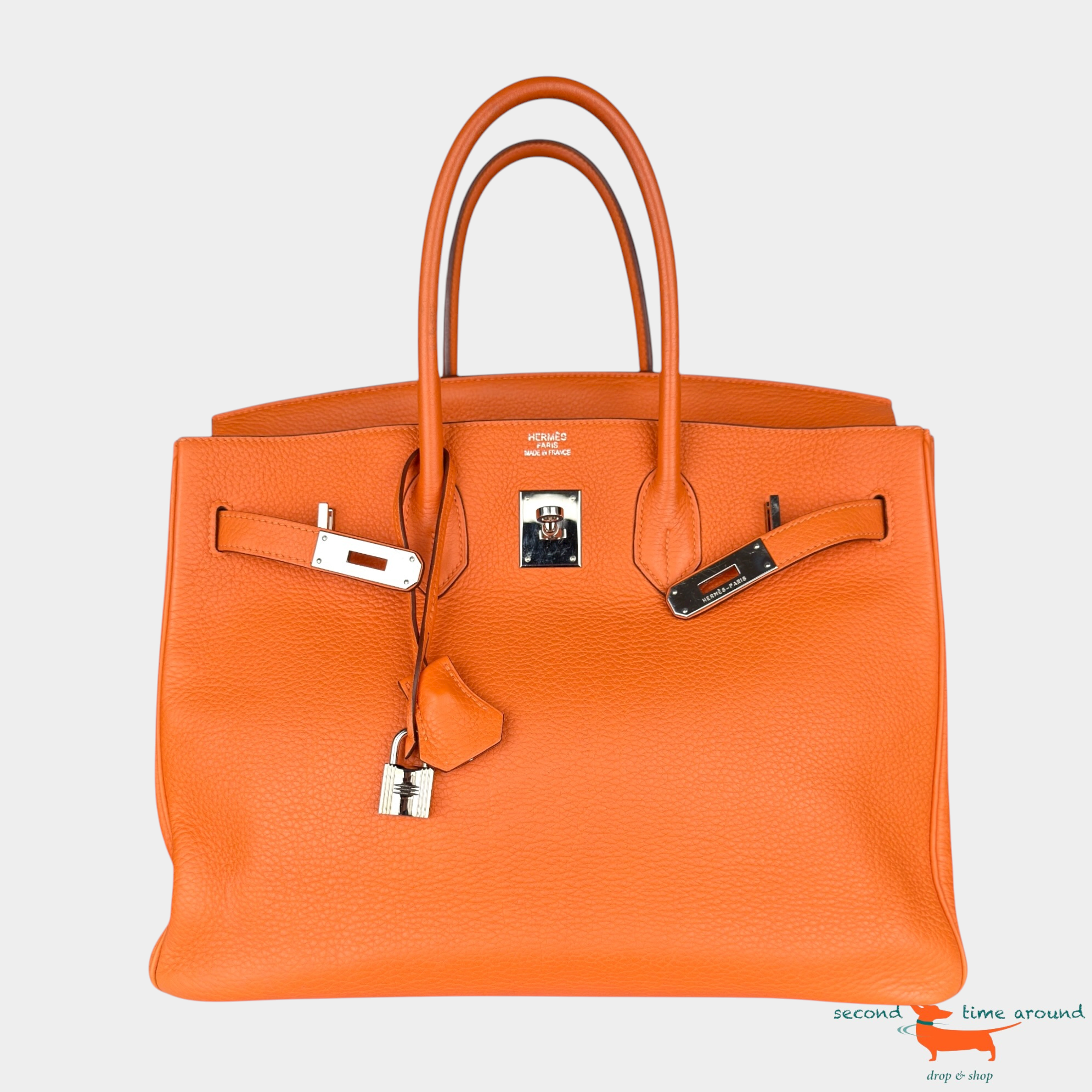 Hermes Birkin 30 Togo Leather Bag