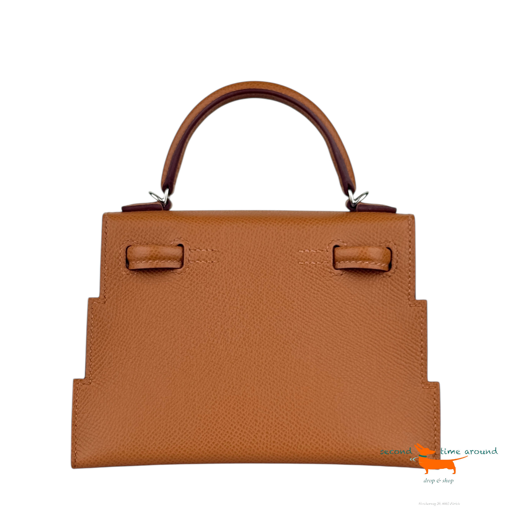 Hermès Limited Edition Gold , Bleu Zanzibar, Rose Texas  And Jaune Milton Epsom Quelle Idole Kelly Doll Picto Palladium Hardware Bag