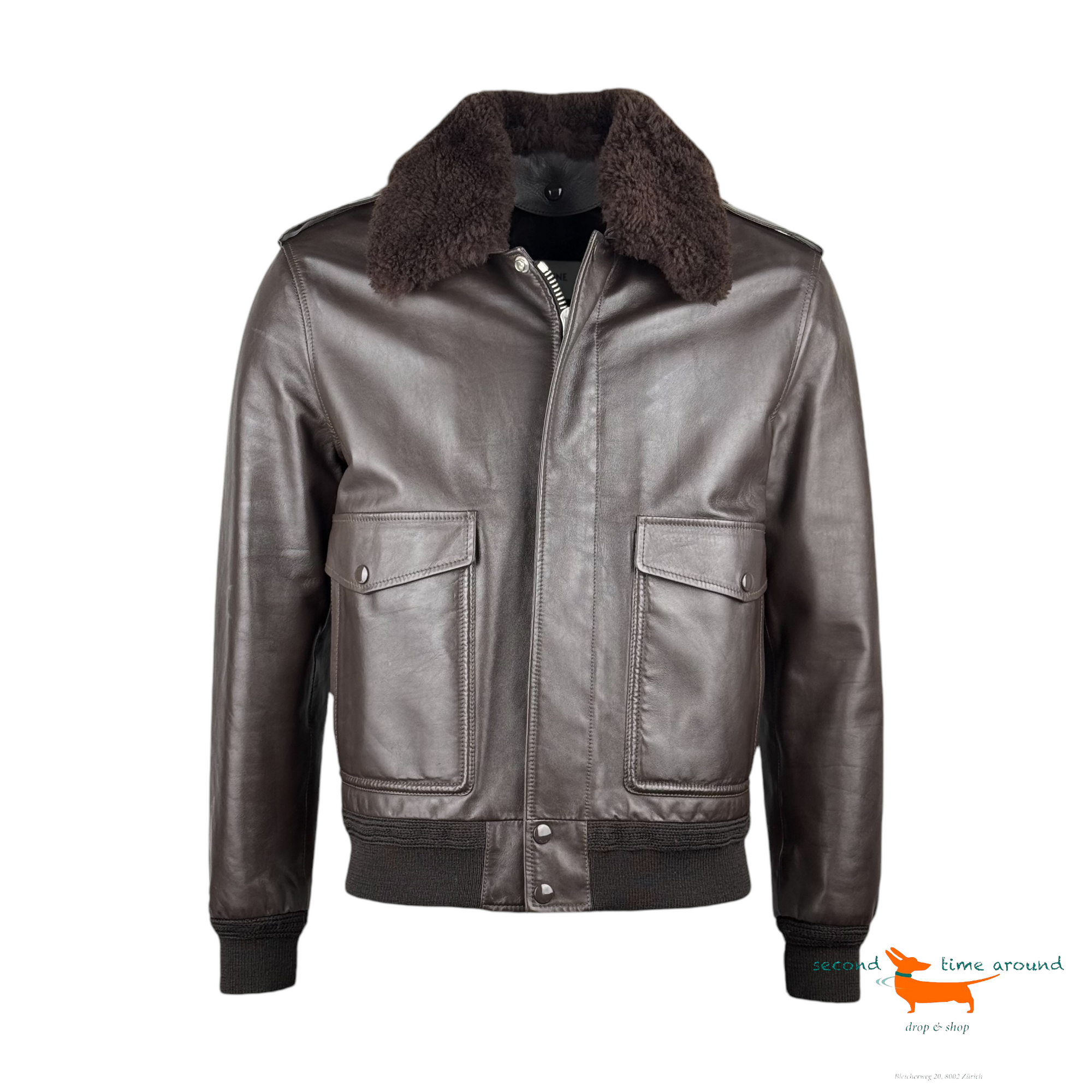 Celine Leather Jacket