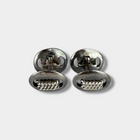 Hermes Silver Cufflinks