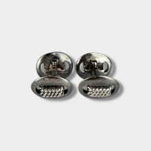 Hermes Silver Cufflinks