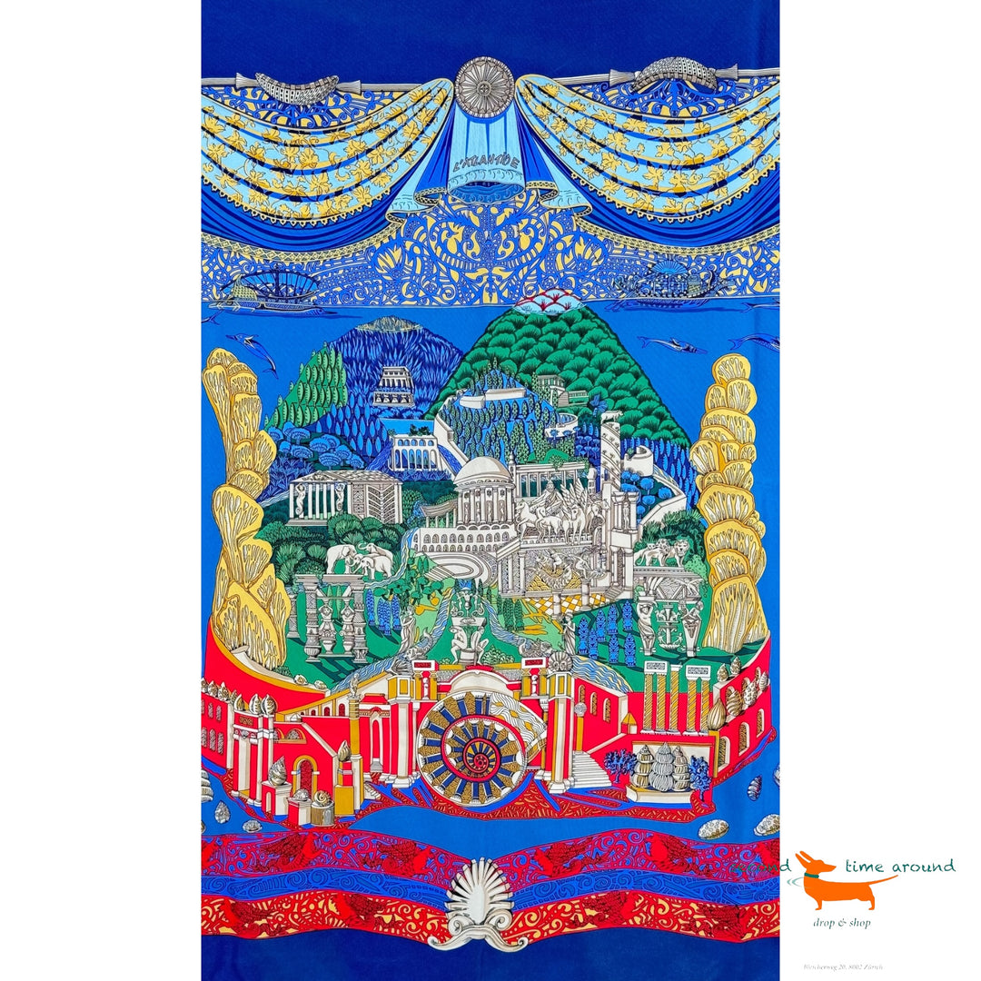 Hermes L’Atlantide Scarf