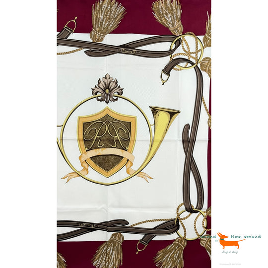 Renè Reveur paris 90 cm silk scarf