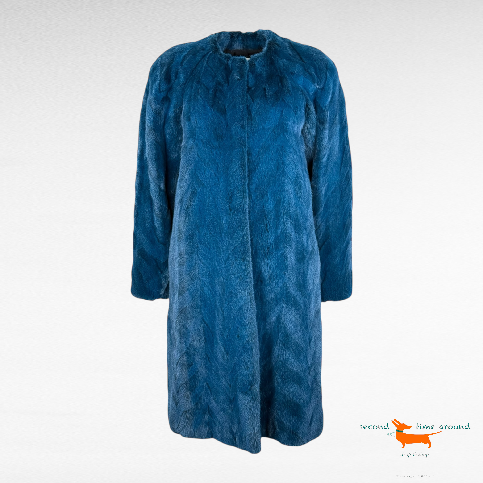 Hermes Mink Coat with Scarf