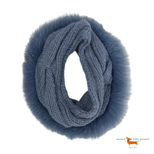 Loro Piana Collor Scarf with fur